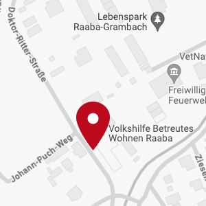 Lageplan betreutes Wohnen Raaba