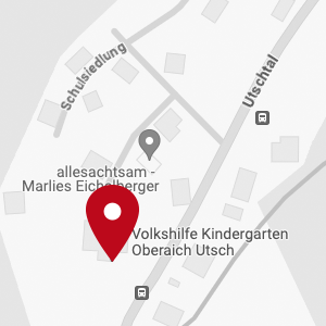 Lageplan Kindergarten Oberaich-Utsch