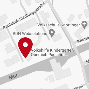 Lageplan Kindergarten Paulahof Oberaich