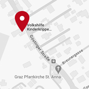 Lageplan Kinderkrippe Gösting