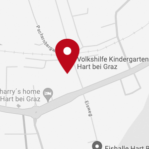 Lageplan Kinderkrippe Hart bei Graz