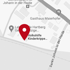 Lageplan Kinderkrippe St.Johann in der Haide
