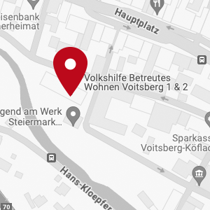 Lageplan Betreutes Wohnen Voitsberg